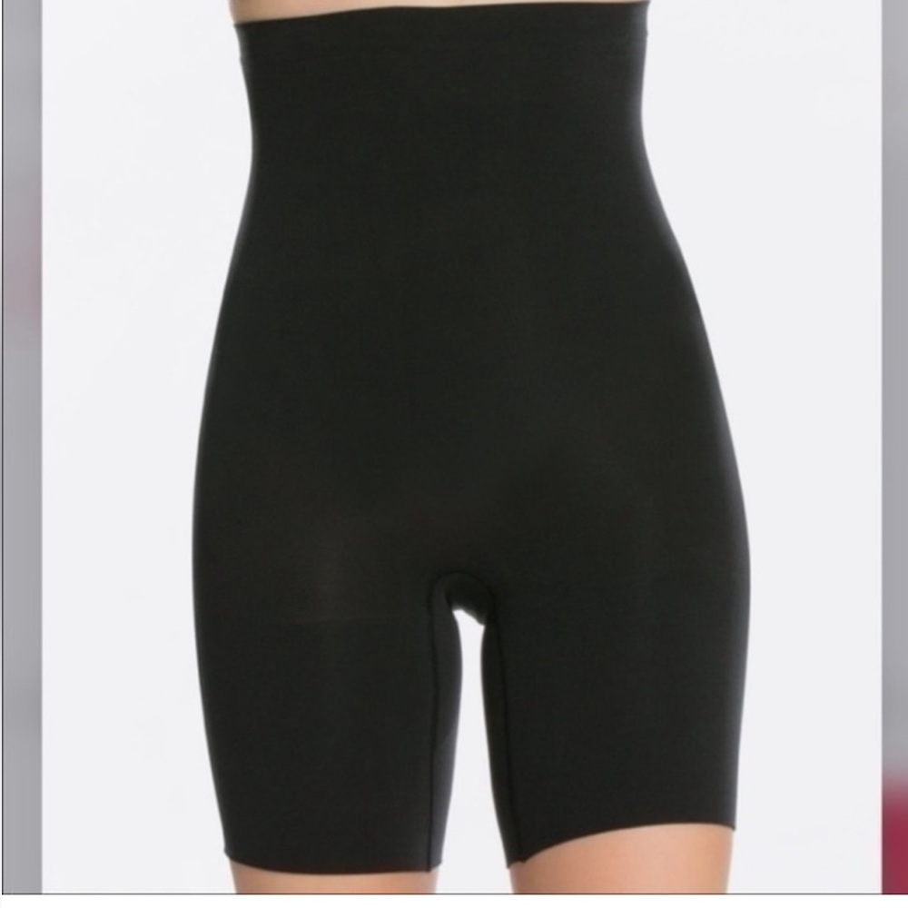 SPANX HIGHER POWER HIGH WAISTED PANTIES SARA BLAKELY BAREST SHAPEWEAR SIZE A